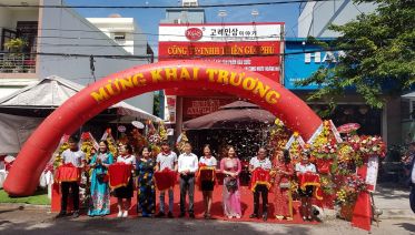 Hồng Sâm KGS tưng bừng khai trương cửa hàng mới tại Đà Nẵng