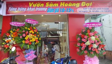 Hồng Sâm KGS tưng bừng khai trương cửa hàng mới tại Quận 9, Hồ Chí Minh.