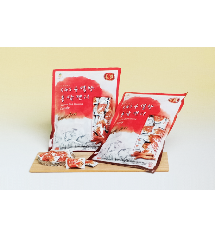 Kẹo hồng sâm không đường KGS 300g